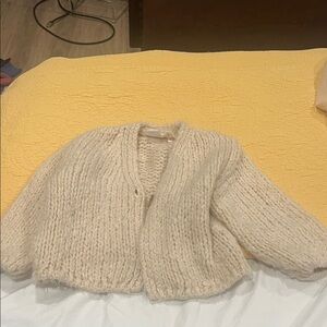 Zara Kids Cream Knit Sweater